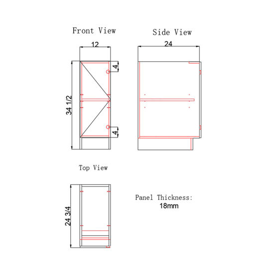 Picture of Full Door Cabinet (FB)